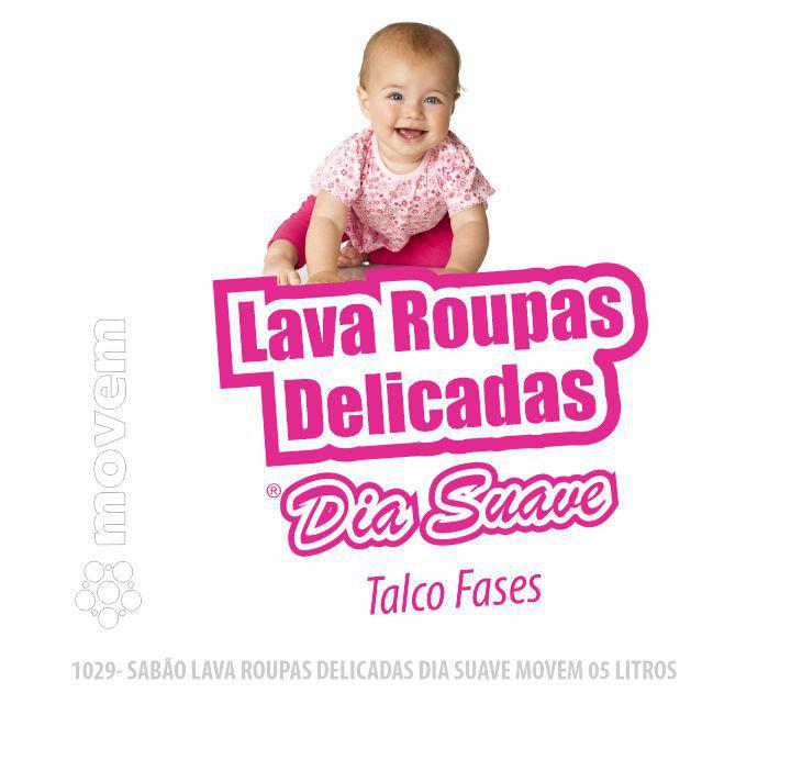 1029-PP-Q1 - Sabão Lava Roupas Finas e Delicadas Movem 05 Litros