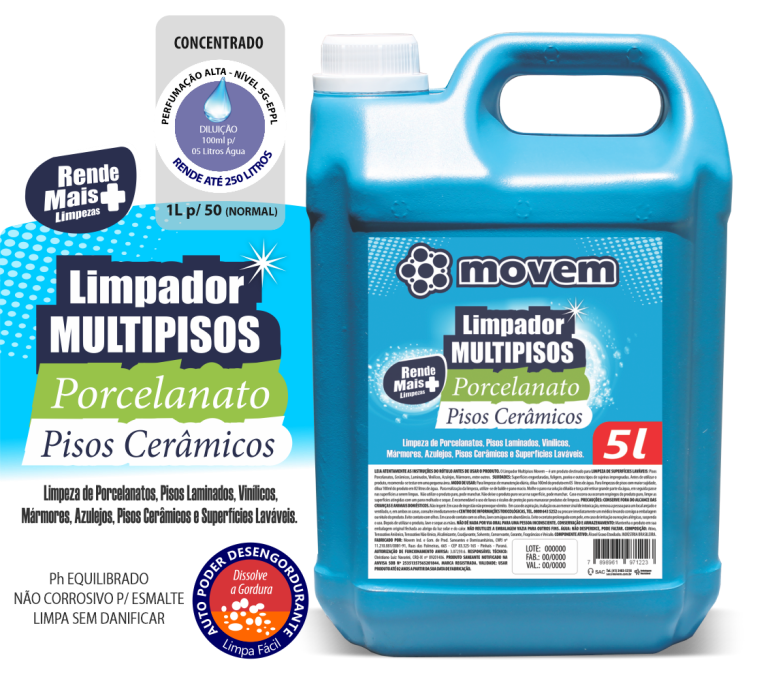 1055 - Limpador de Porcelanato e Pisos Cerâmicos Movem 05 LitroS - PNG