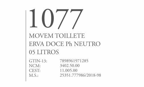 1077 - Movem Toilette Erva Doce Ph Neutro - Q3 - P1 - Movem