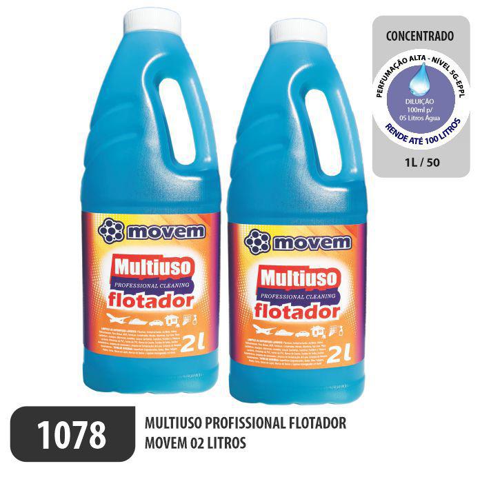 1079-PP-Q1 - Flotador Multiuso Professional Cleaning Movem 05 Litros