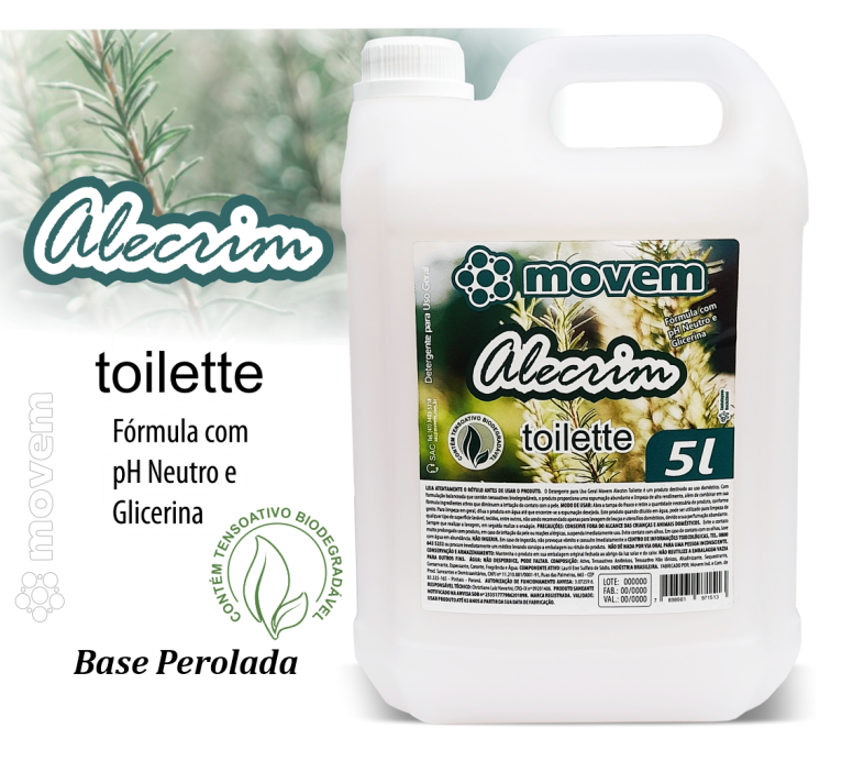 1093 - Movem Toilette Alecrim Ph Neutro e Glicerina 05 Litros - PNG