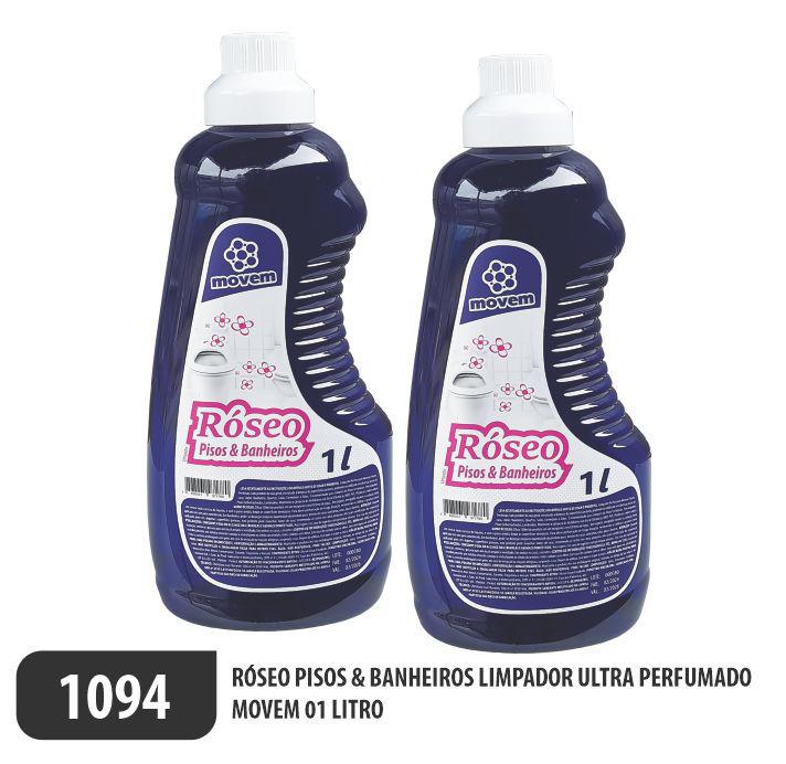 Róseo Limpador Ultra Perfumado Pisos & Banheiros - Ref. 1094