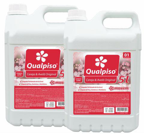 1301 - Limpador Perfumado Qualpiso Movem - Cereja e Avelã - Q2 - P1 - Movem