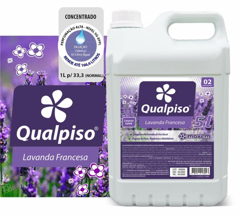 1302 - Limpador Perfumado Qualpiso Movem Lavanda Francesa 05 Litros - JPG