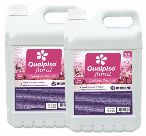 1306 - Limpador Perfumado Qualpiso Movem - Cerejeiras Orientais - Q2 - P1 - Movem