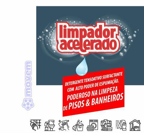 2035 - Limpador Acelerado Detergente Clorado - Q1 - P1 - Movem