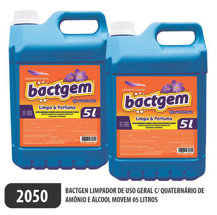 Bactgem Ultra Perfumado c/ Álcool e Cloreto Benzalcônio - Ref. 2050